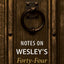 Notes on Wesley's Forty-Four Sermons