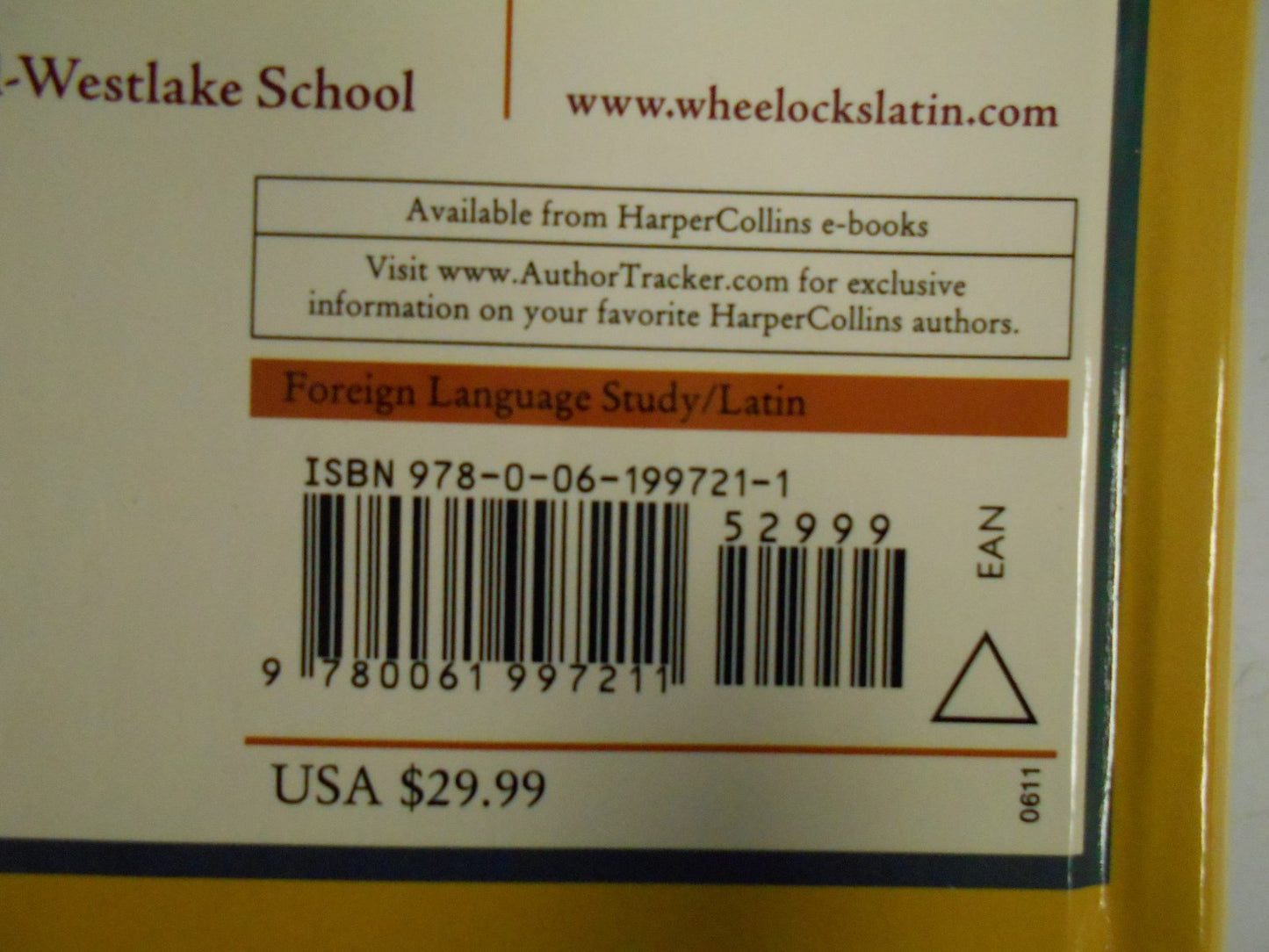 Wheelock's Latin, 7th Edition by Frederic M. Wheelock
