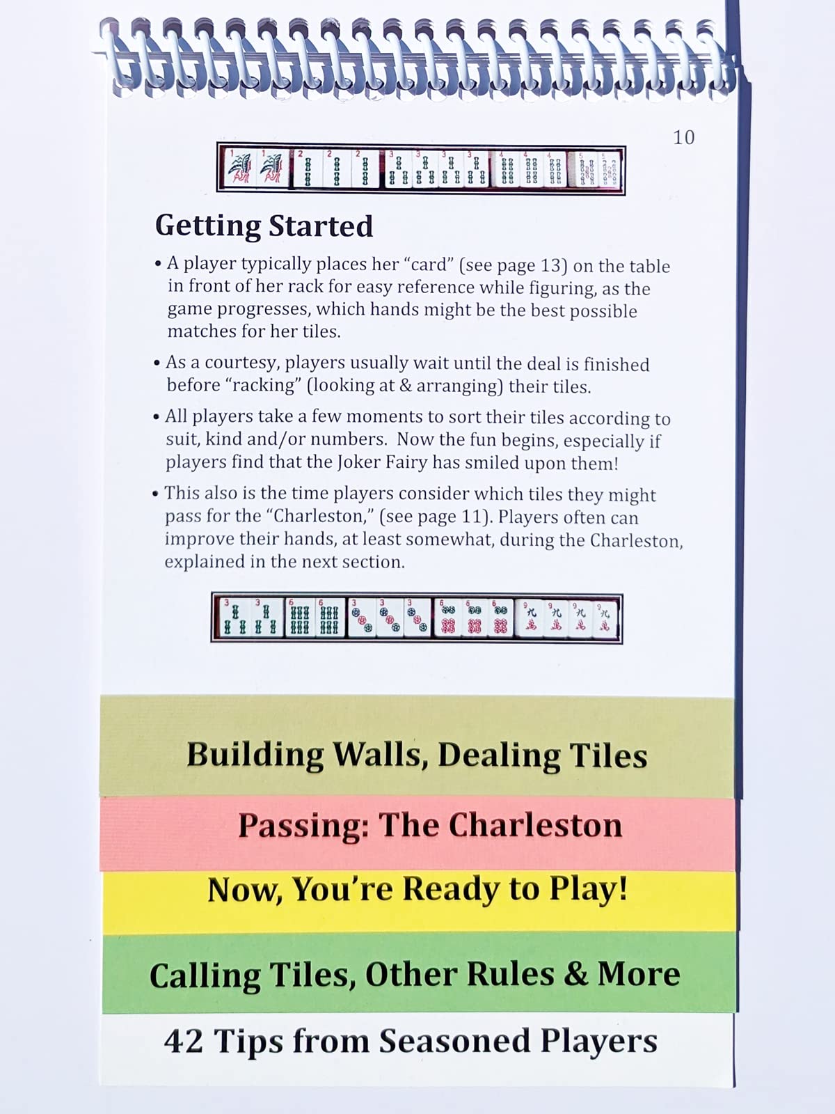Lets Play Modern American Mah Jongg! A Flipbook Reference Guide (Second Edition)