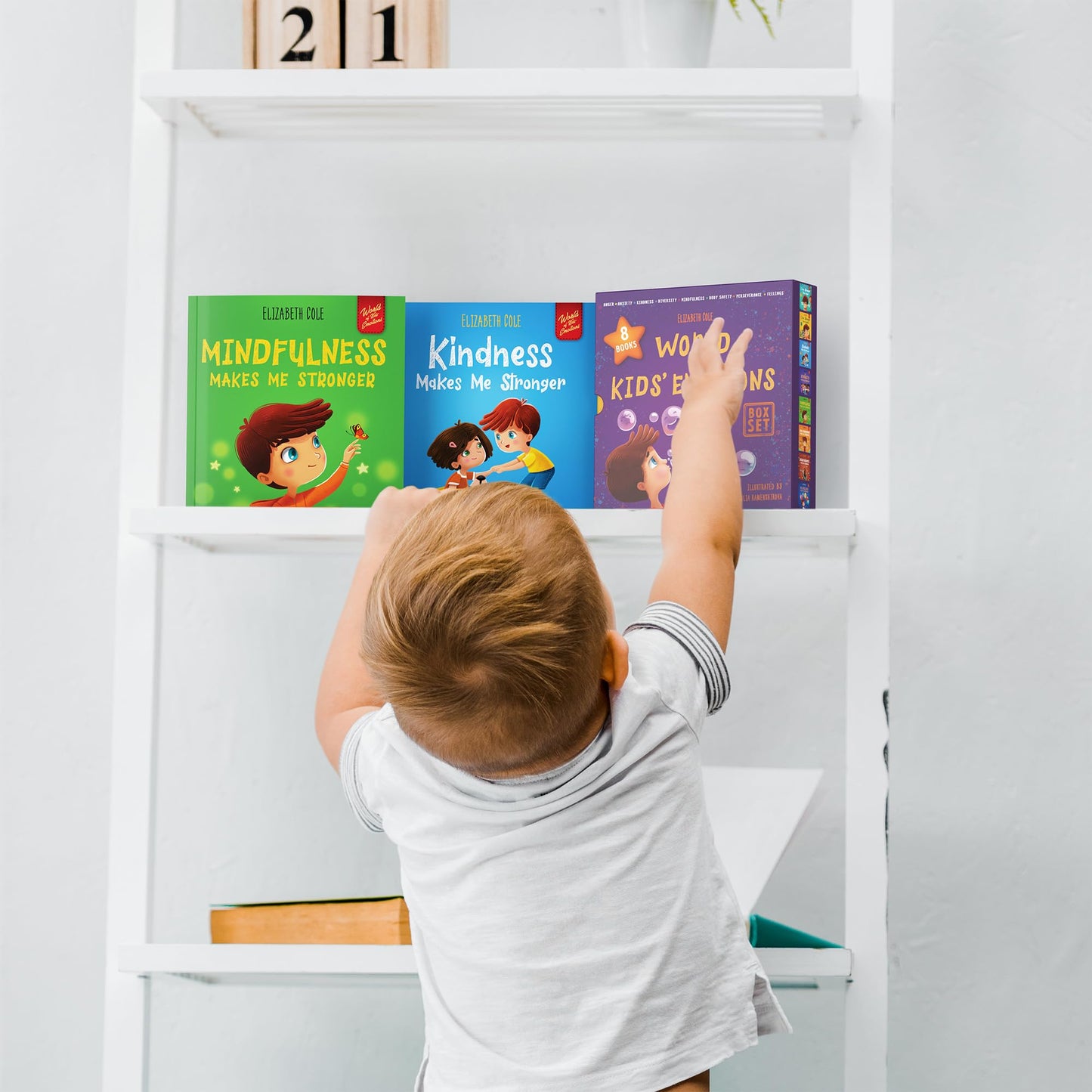 World of Kids' Emotions (Anger, Anxiety, Kindness, Diversity, Mindfulness, Body Safety, Perseverance, Feelings) - Box Set of 8 Books about Emotion Regulation, Social Emotional Intelligence, and more