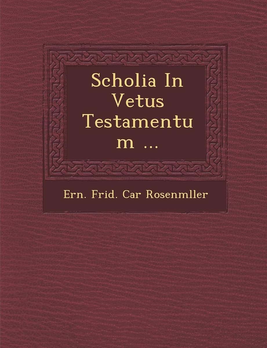 Scholia in Vetus Testamentum ... (English and Latin Edition)