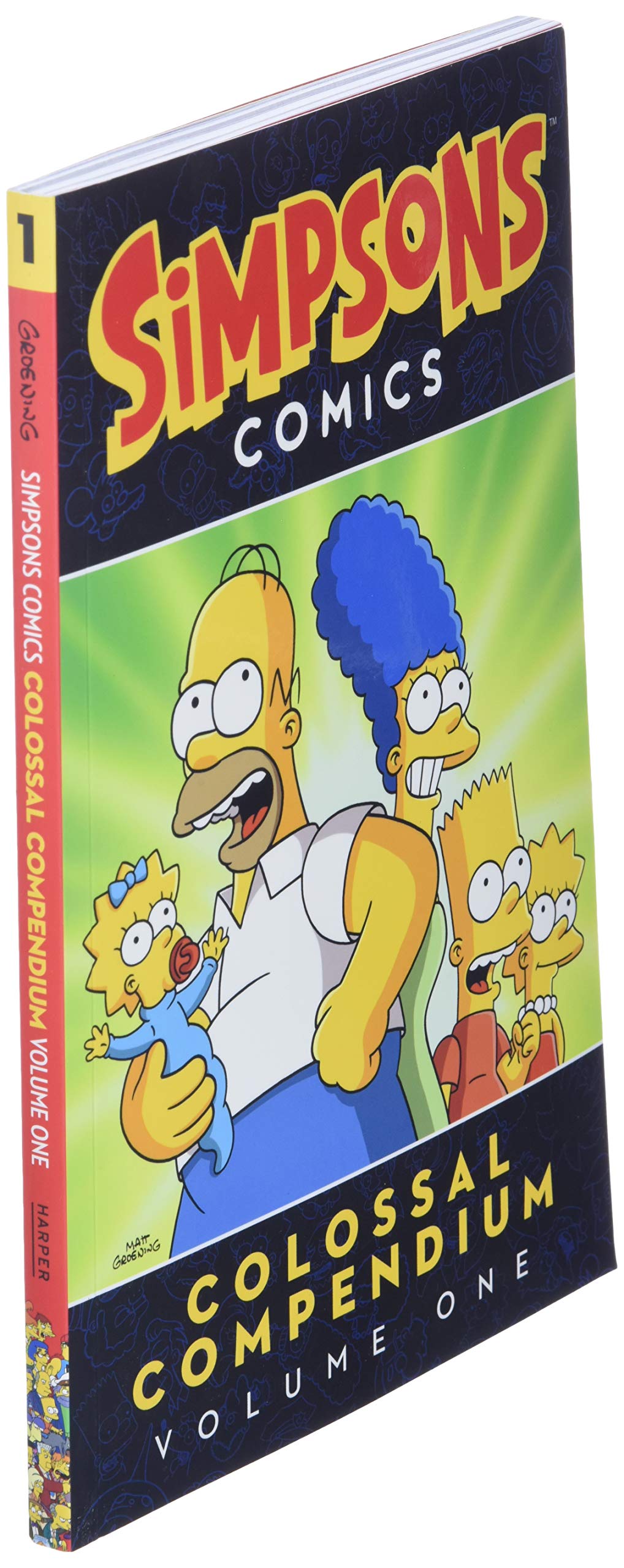 Simpsons Comics Colossal Compendium Volume 1