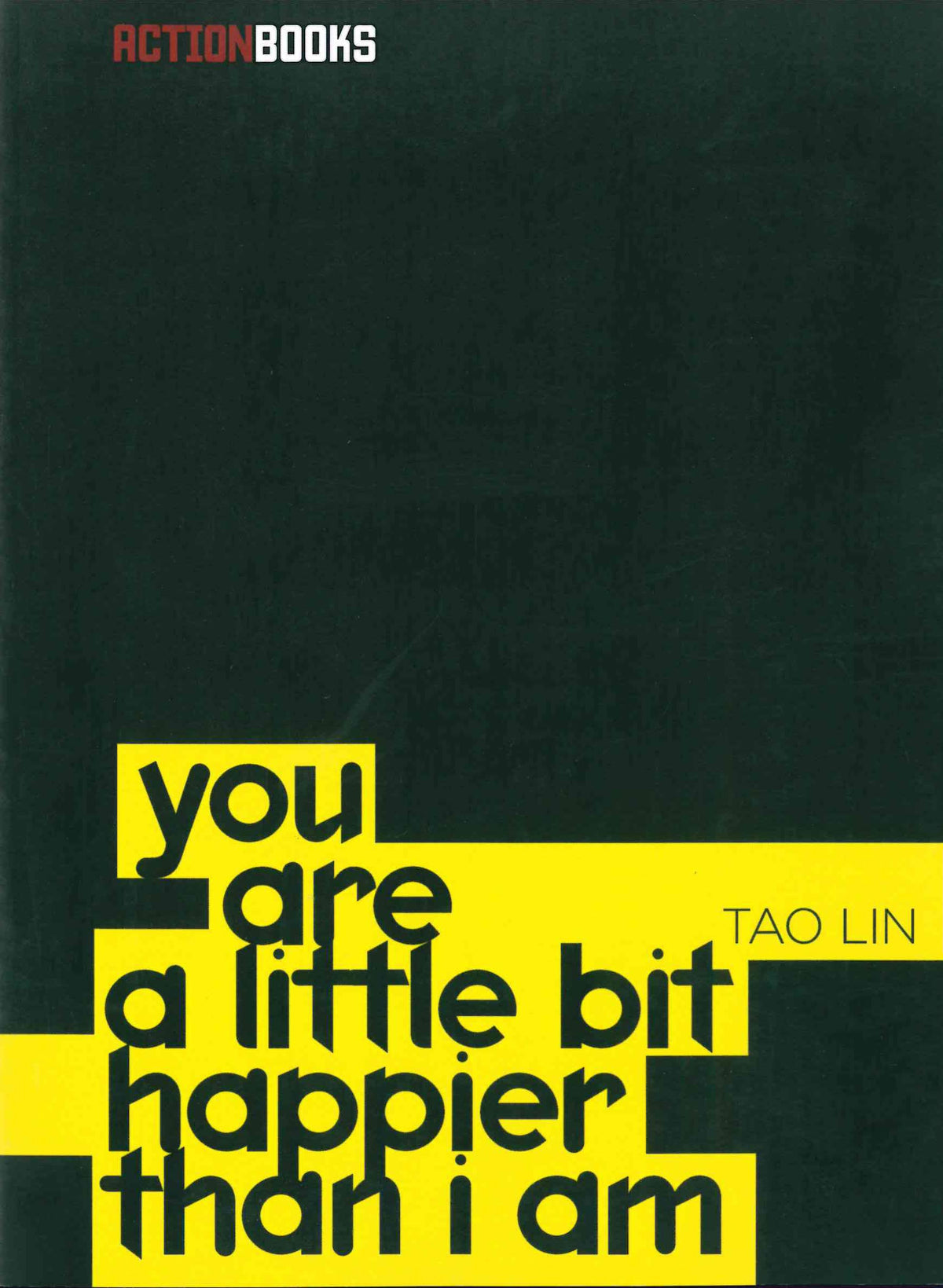 you are a little bit happier than i am