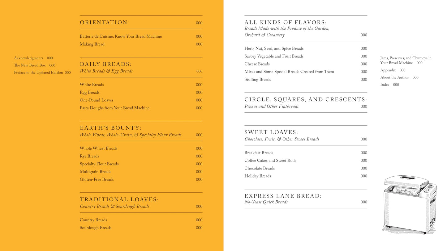 The Bread Lover's Bread Machine Cookbook, Newly Expanded and Updated: A Master Baker's 300-Plus Favorite Recipes for Perfect-Every-Time Bread-From Every Kind of Machine