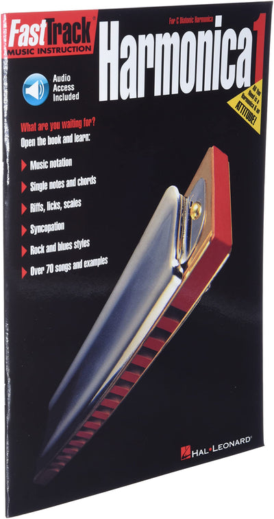 FastTrack Harmonica Method - Book 1 Book/Online Audio (Fast Track Music Instruction)
