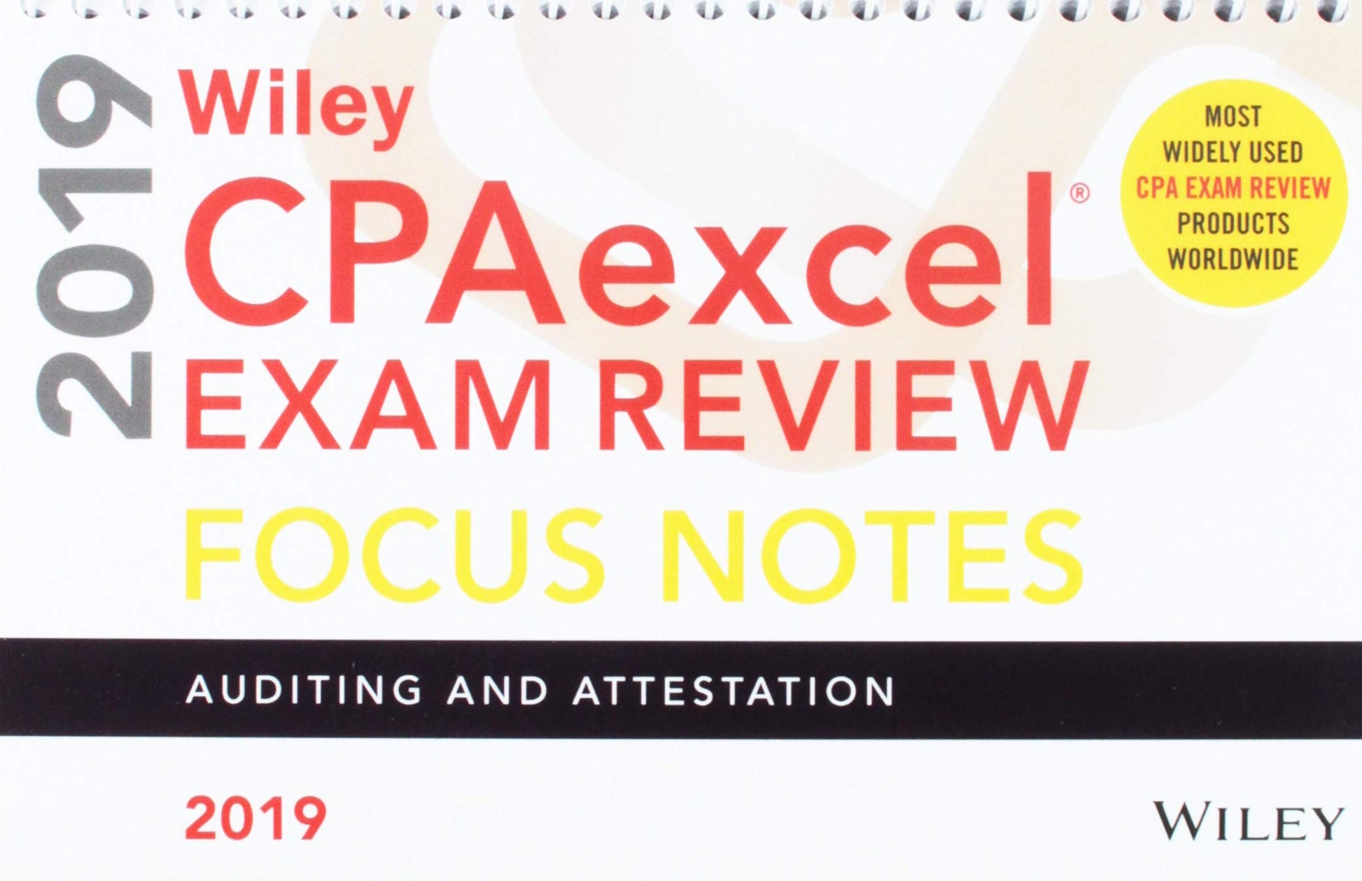 Wiley CPAexcel Exam Review 2019 Focus Notes: Auditing and Attestation