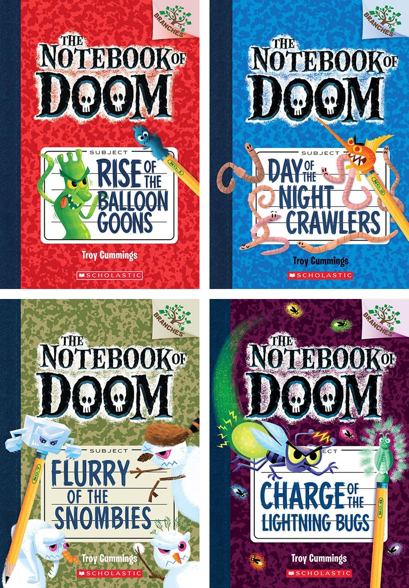 Notebook of Doom Complete Series Set (18 books)  Notebook of Doom  Binder of Doom  Monster Notebook