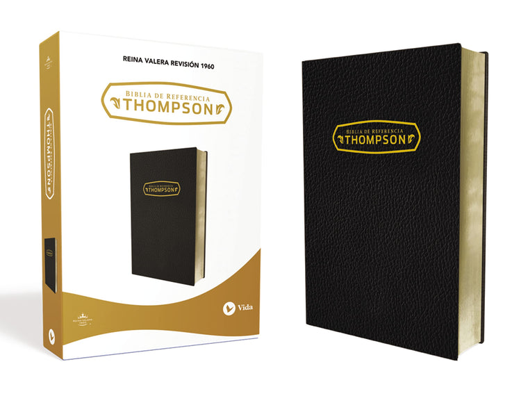 RVR60, Biblia de Referencia Thompson, Piel reciclada, Negro (Spanish Edition)