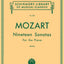 Mozart 19 Sonatas - Complete: Piano Solo (Schirmer's Library of Musical Classics, Vol. 1304)