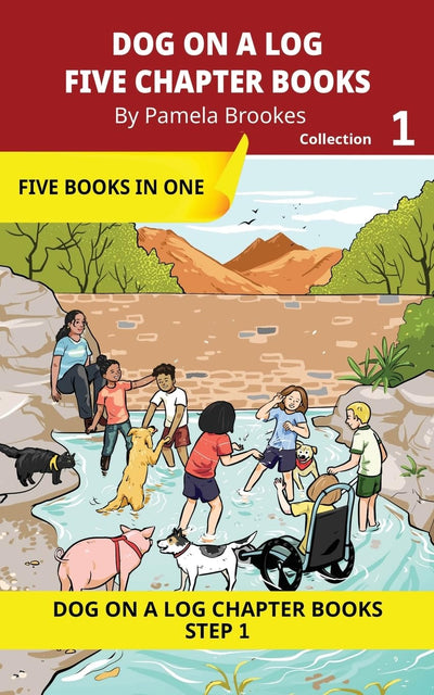 Five Chapter Books 1: Decodable Series for Students Learning to Read. For Beginning Readers and Students with Dyslexia. (Step 1 All Letters plus ... ck) (DOG ON A LOG Chapter Book Collections)