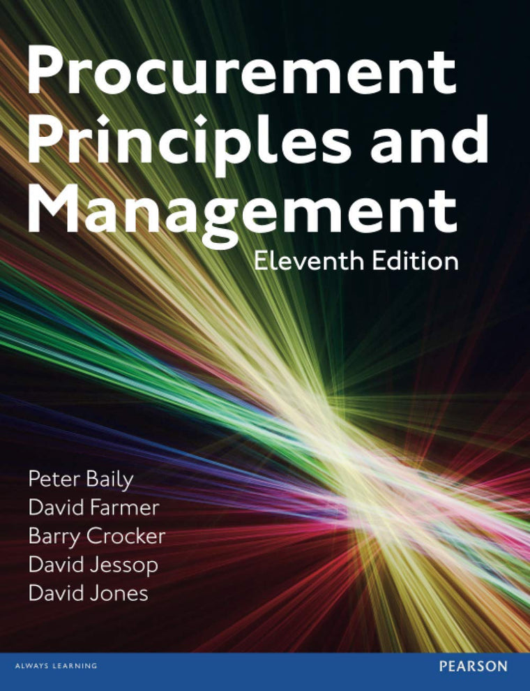 Procurement, Principles & Management