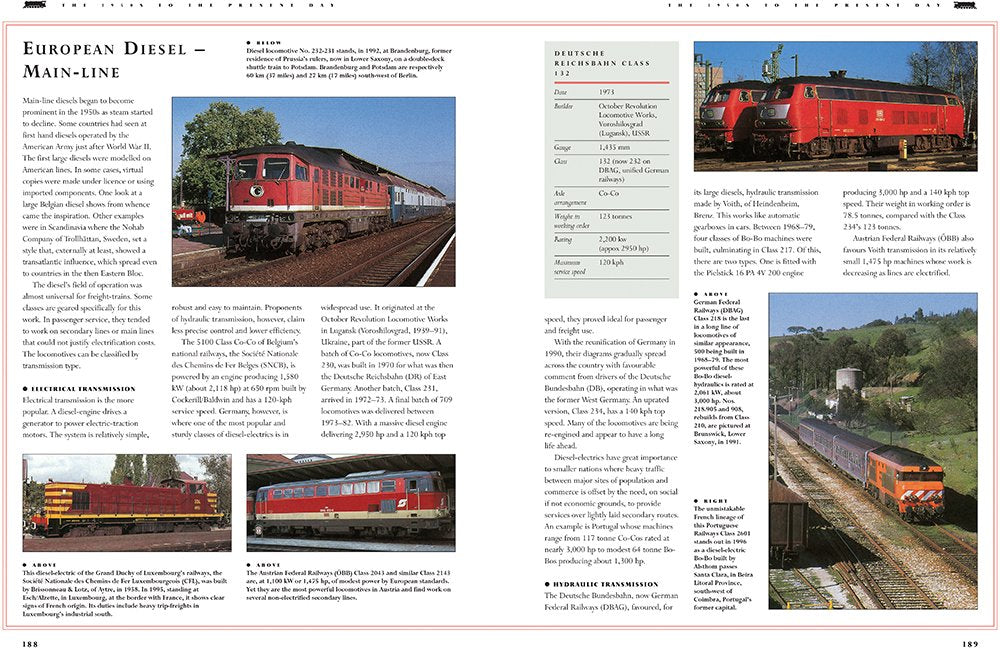 An Illustrated Encyclopedia of Locomotives:: A Guide to the Golden Age of Train Engines from 1830 to 2000