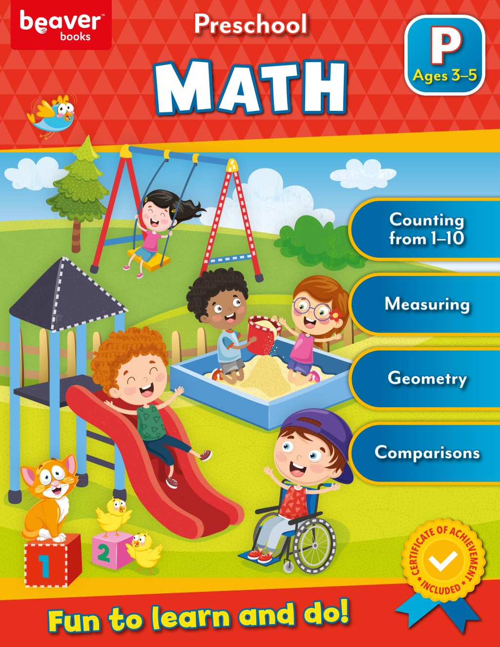 Head Start Math Head Workbooks: Ages 3-4 - Preschool Prep with Sticker Sheet (Preschool Workbook)