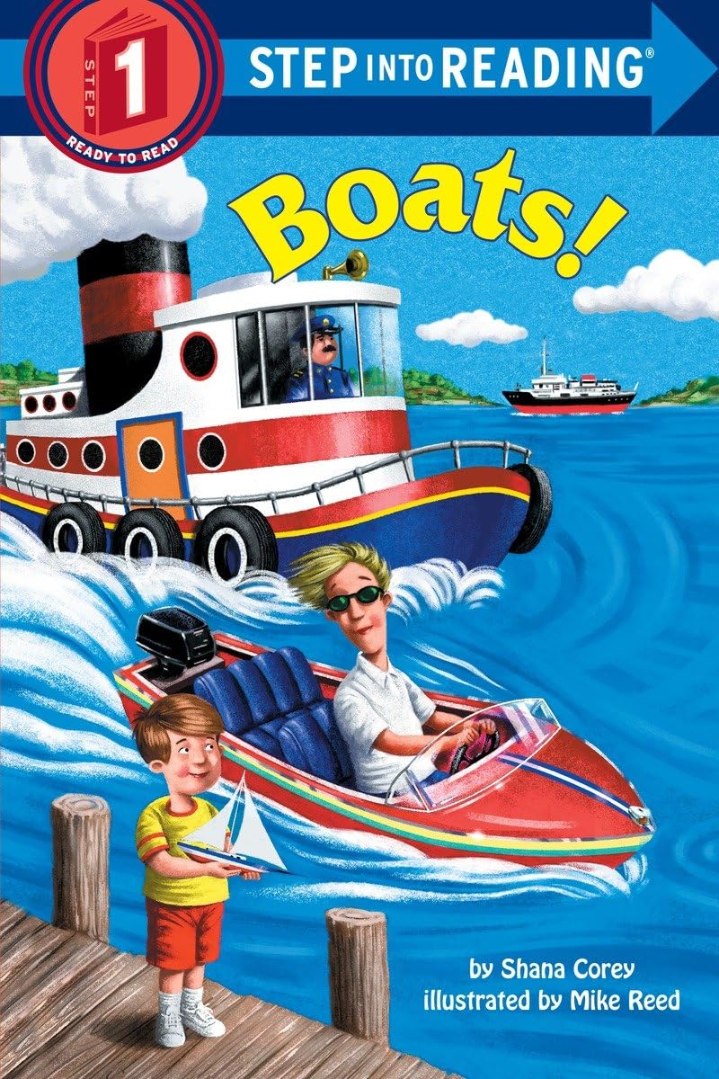Boats (Step-Into-Reading, Step 1)