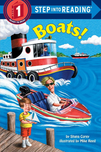 Boats (Step-Into-Reading, Step 1)