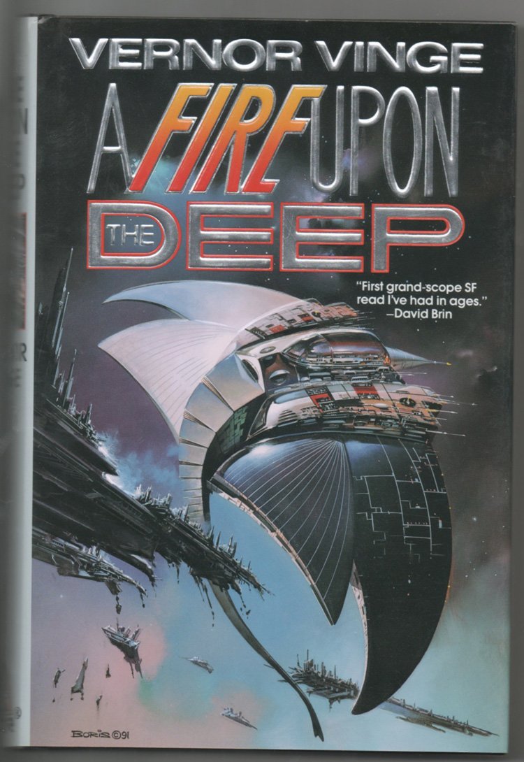 A Fire upon the Deep by Vinge, Vernor