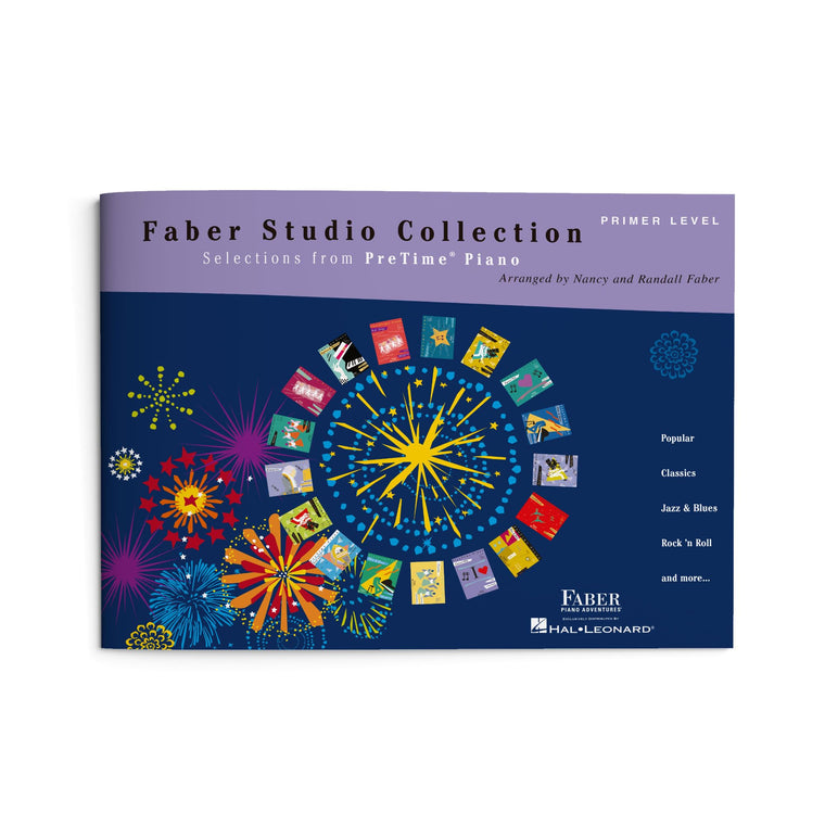 Faber Studio Collection: Selections from PreTime Piano - Primer Level  Beginner Piano Sheet Music Book for Kids  Easy Songbook for First-Time ... (Faber Studio Collection: Pretime Piano)
