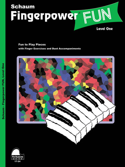 Wesley Schaum Fingerpower Fun: Level 1, Elementary Piano Sheet Music Book  Educational Piano Collection with Finger Exercises Duet Accompaniments ... Studies (Schaum Publications Fingerpower(R))