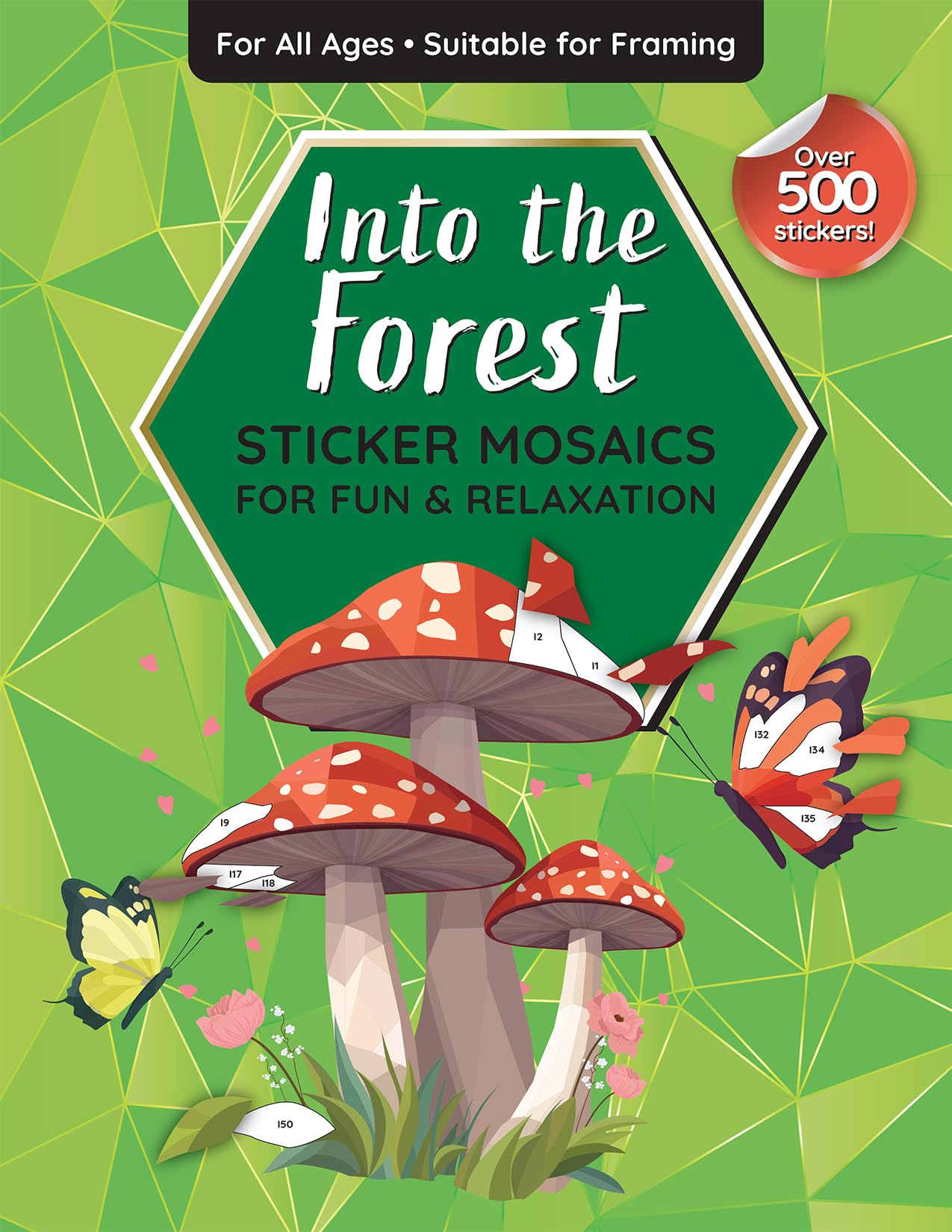 Sticker By Number: In the Forest – Nature‑Inspired Sticker Mosaics for All Ages