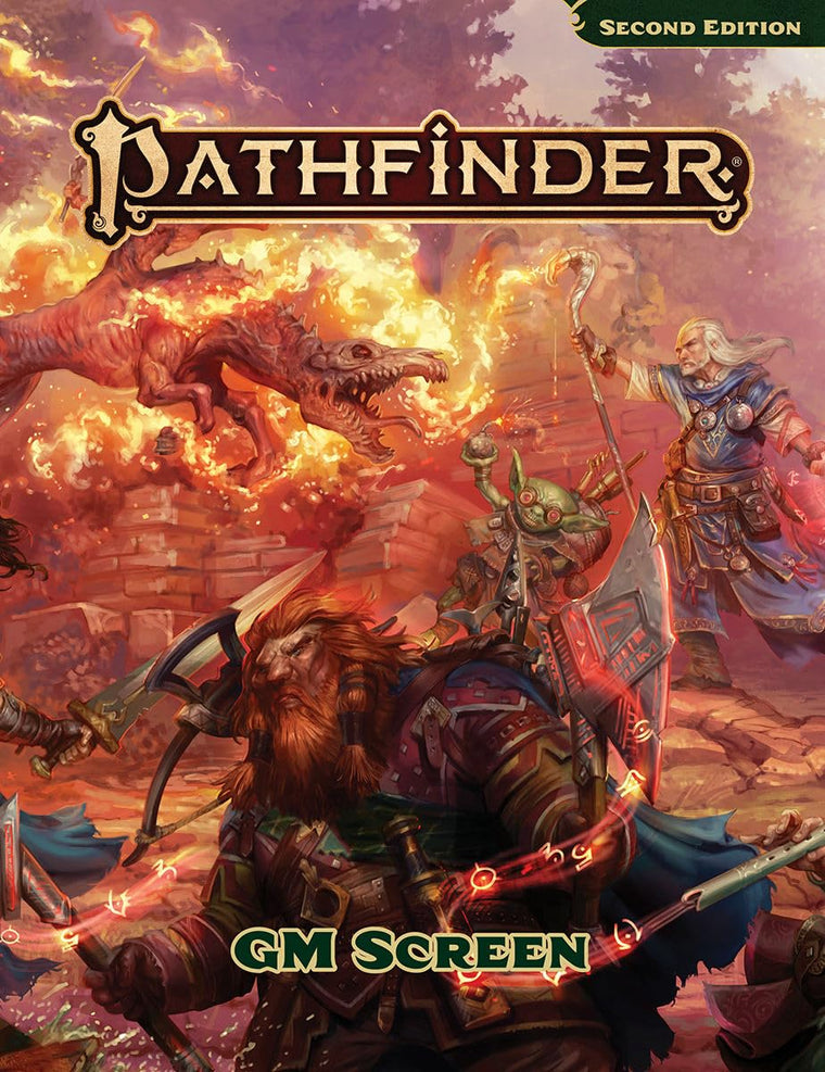 Pathfinder RPG: Pathfinder Core GM Screen (P2) by Bonner, Lo