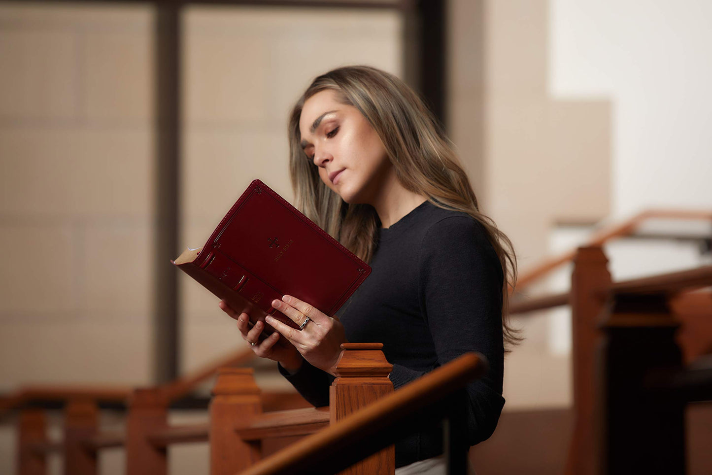 NRSV, Catholic Bible, Thinline Edition, Leathersoft, Red, Co