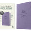 NLT Large Print Premium Value Thinline Bible, Filament Enabled (LeatherLike, Lavender Song)