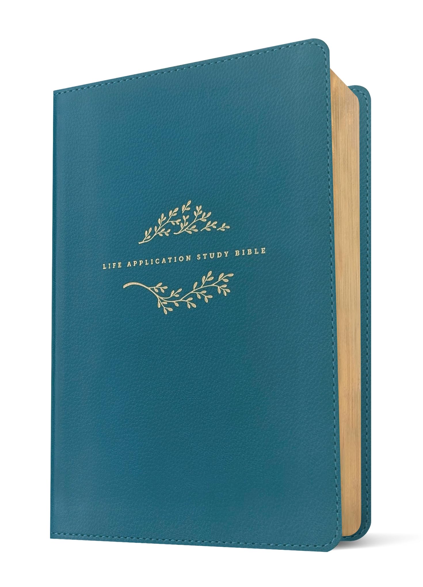NLT Life Application Study Bible, Third Edition (LeatherLike, Teal Blue, Red Letter)