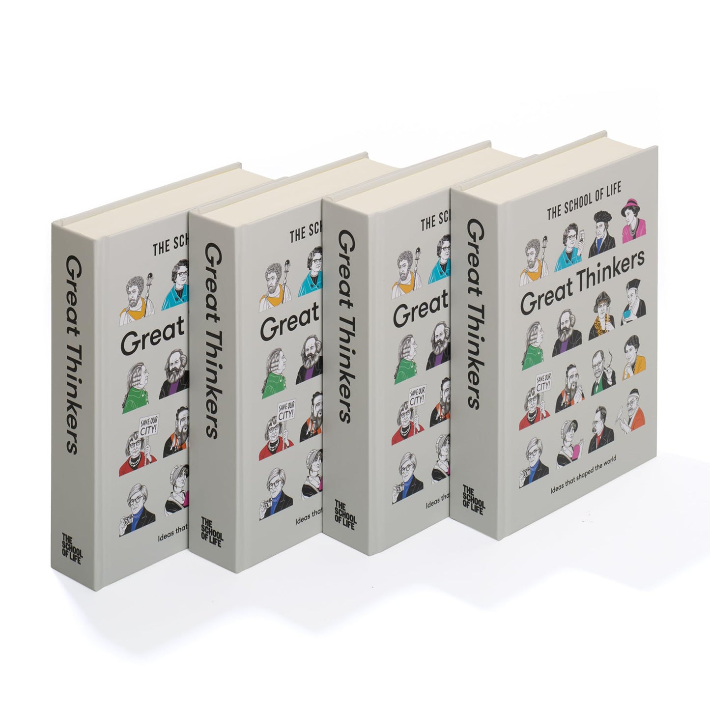 Great Thinkers: Simple tools from sixty great thinkers to improve your life today. (The School of Life Library)