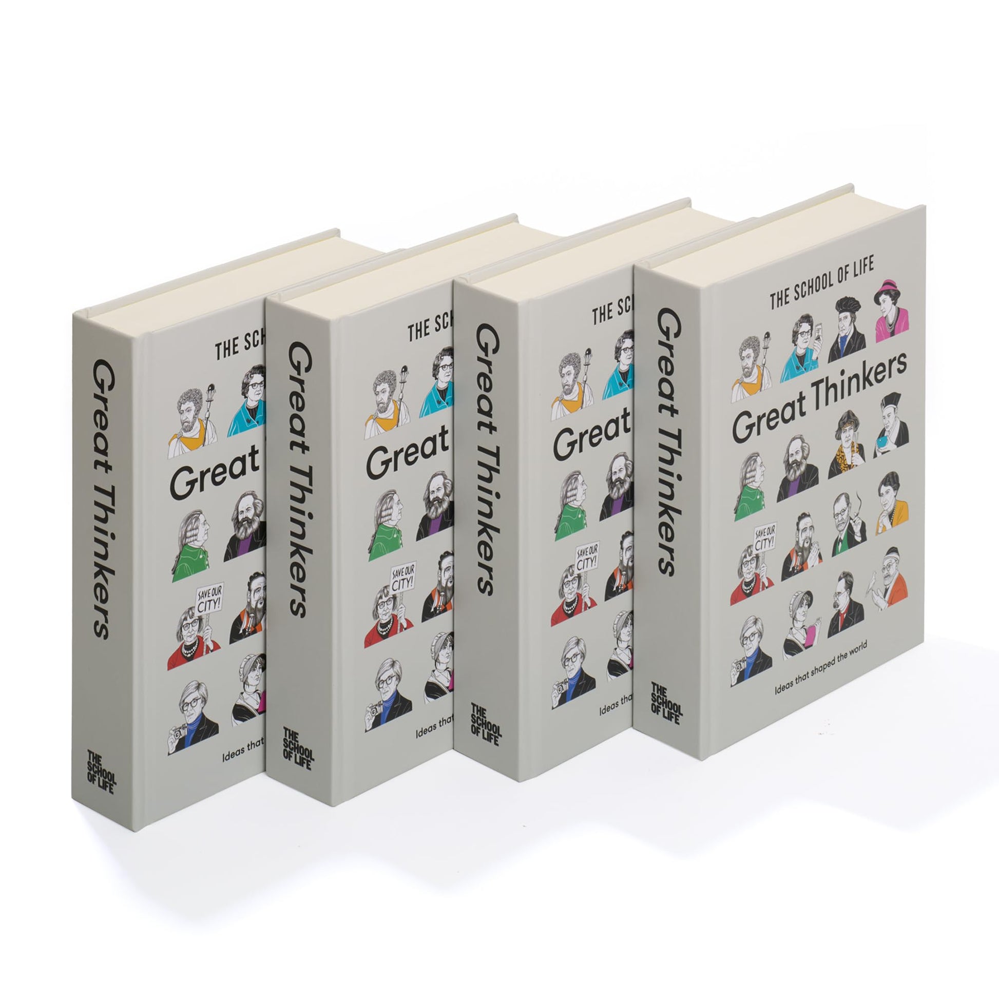 Great Thinkers: Simple tools from sixty great thinkers to improve your life today. (The School of Life Library)