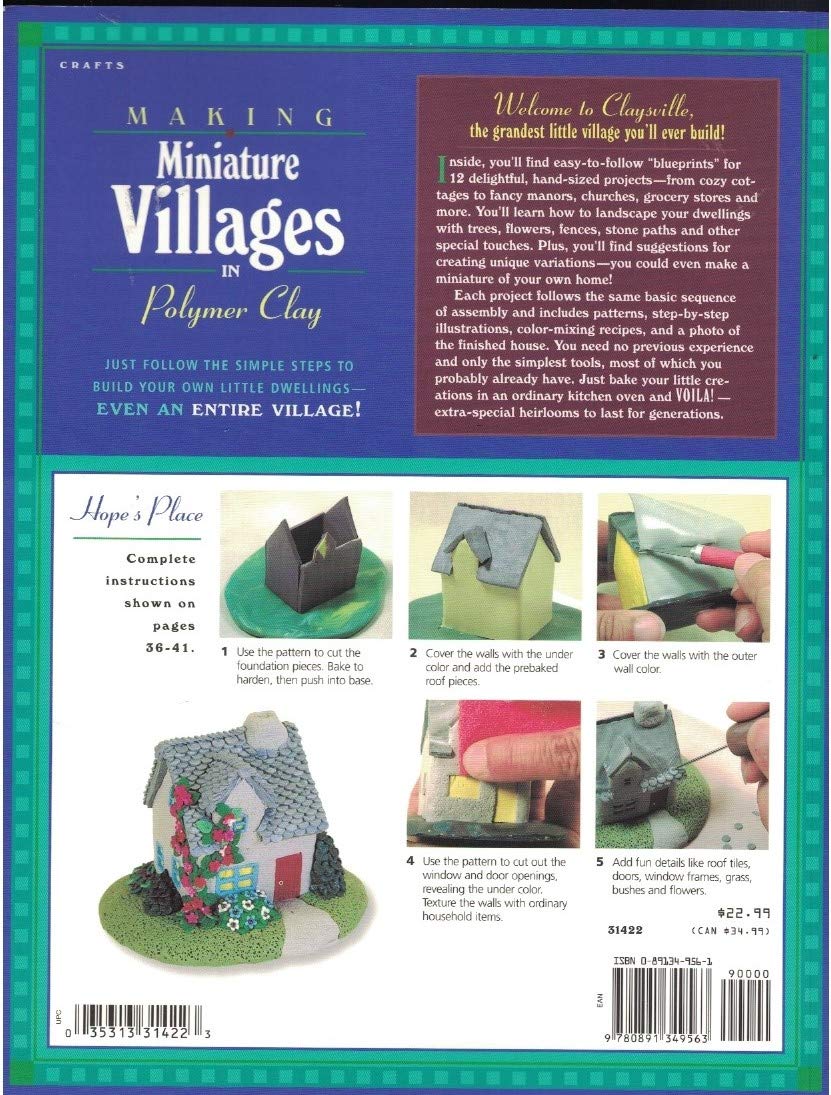 Making Miniature Villages in Polymer Clay