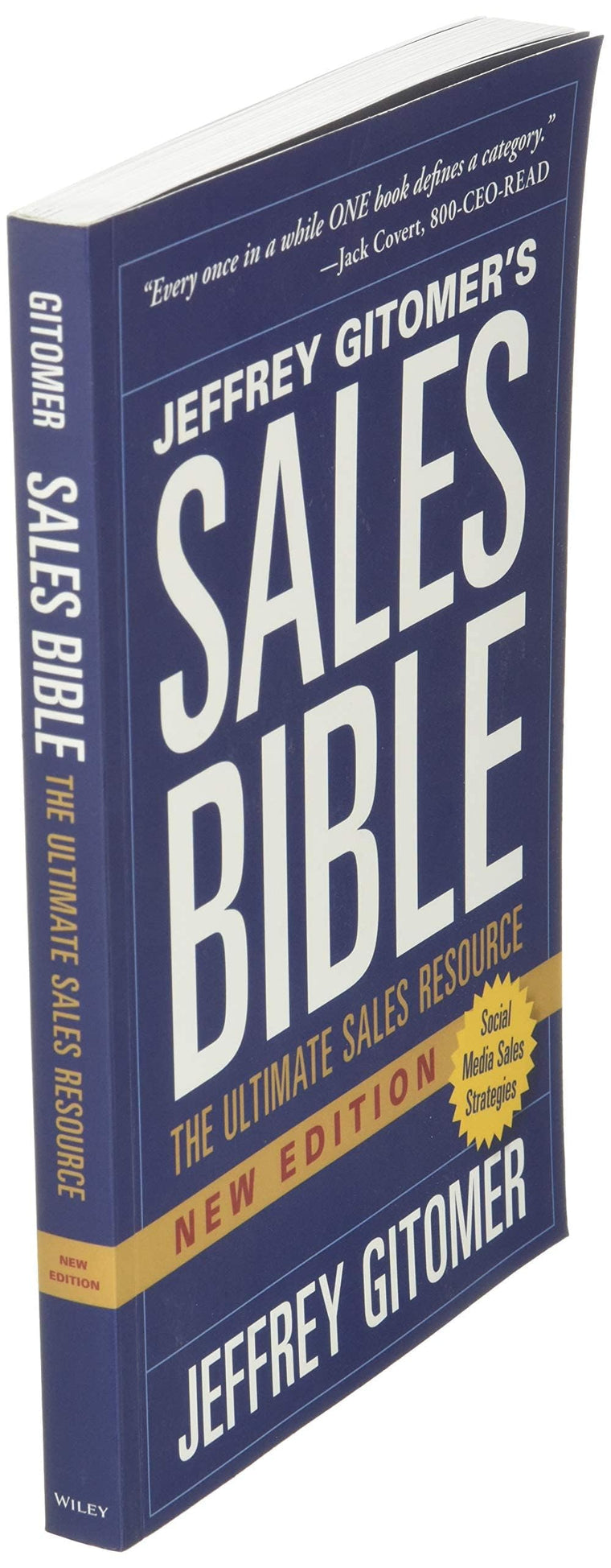The Sales Bible, New Edition: The Ultimate Sales Resource — back cover