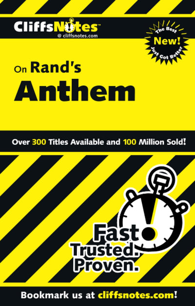 CliffsNotes on Rand's Anthem (CliffsNotes on Literature)