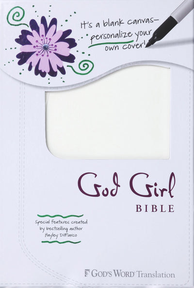 GW God Girl Bible Snow White, Blank Canvas Design Duravella