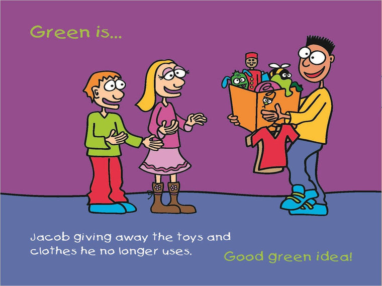 Think Green! — back cover