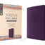 NRSVue, Holy Bible with Apocrypha, Compact, Leathersoft, Purple, Comfort Print