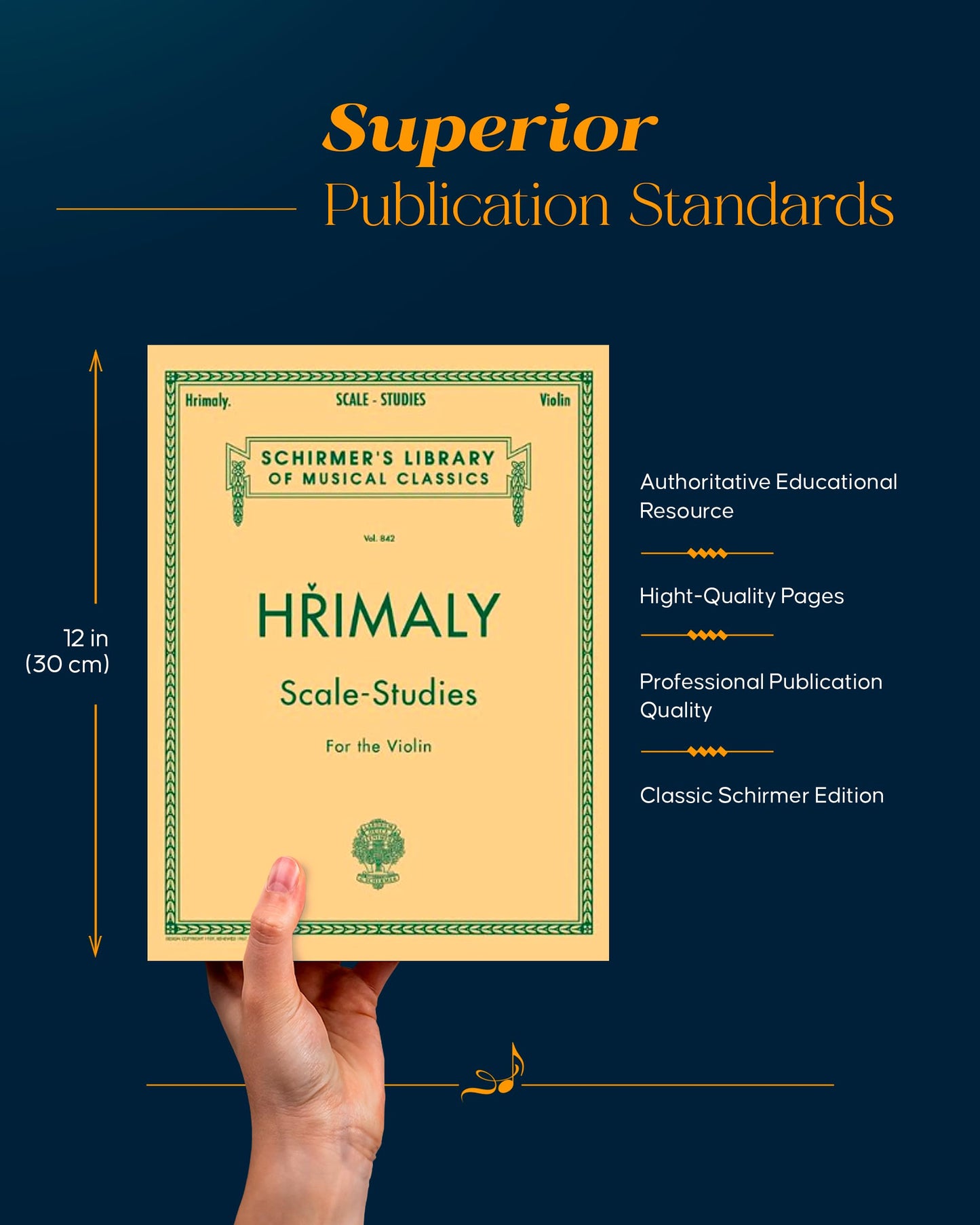 Hrimaly - Scale Studies for Violin: Schirmer Library of Classics Volume 842 - Violin Sheet Music Collection for Young and Adult Musicians (Schirmer's Library of Musical Classics, Volume 842)