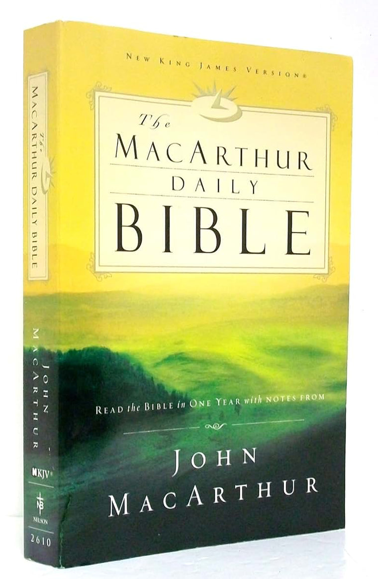 The MacArthur Daily Bible: Read the Bible in One Year, with