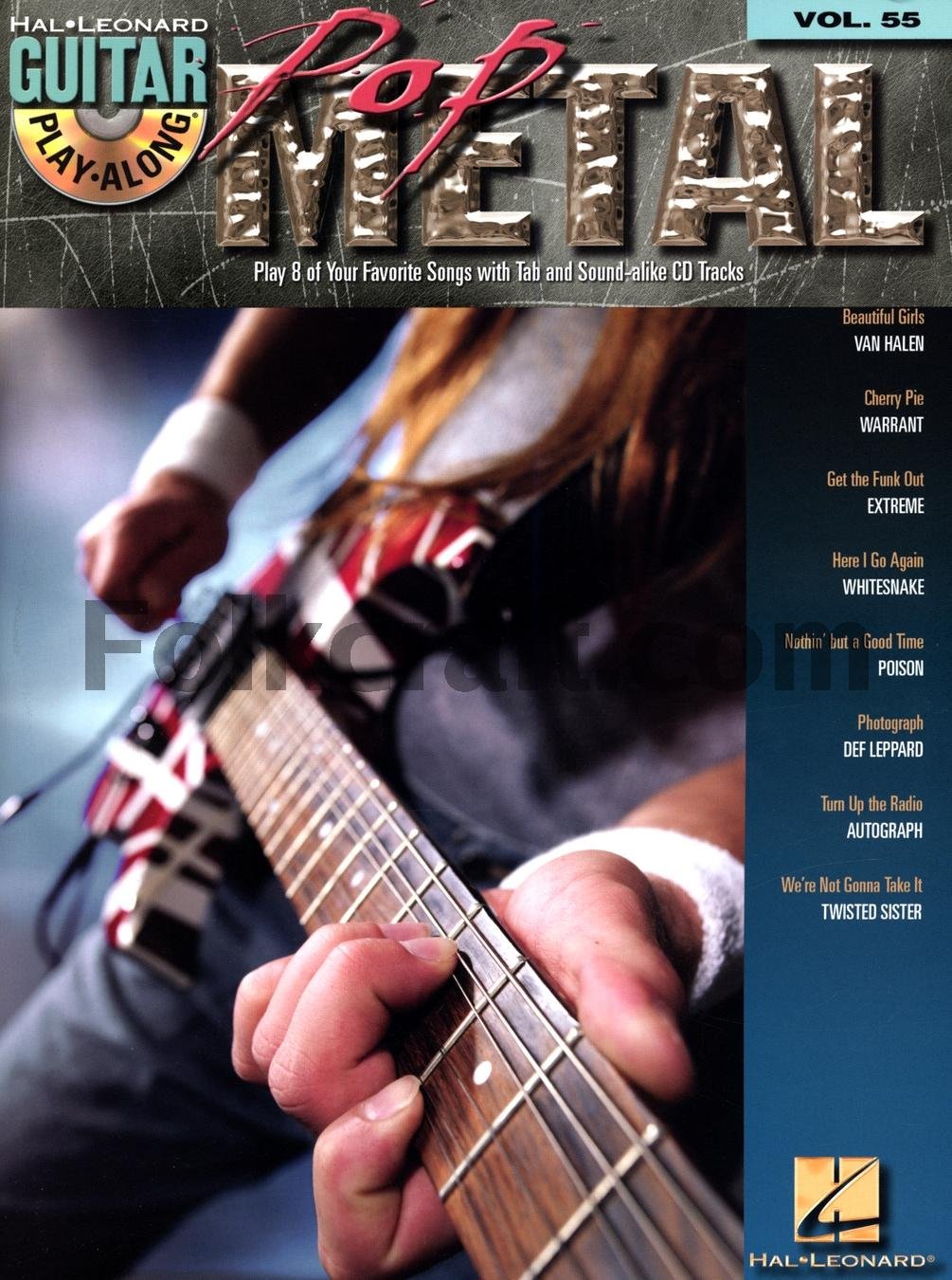 Pop Metal: Guitar Play-Along Volume 55