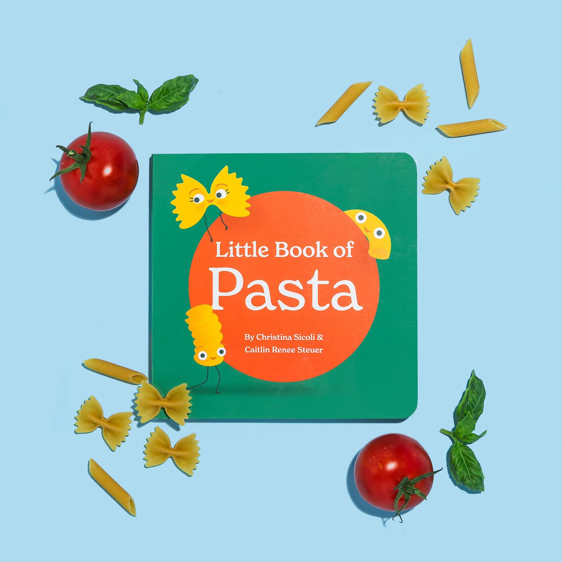 Little Book of Pasta Board Book for Babies and Toddlers about Shapes Read with Phonics and Rhymes Baby Book 0-12 Months Toddler Book Ages 1-4