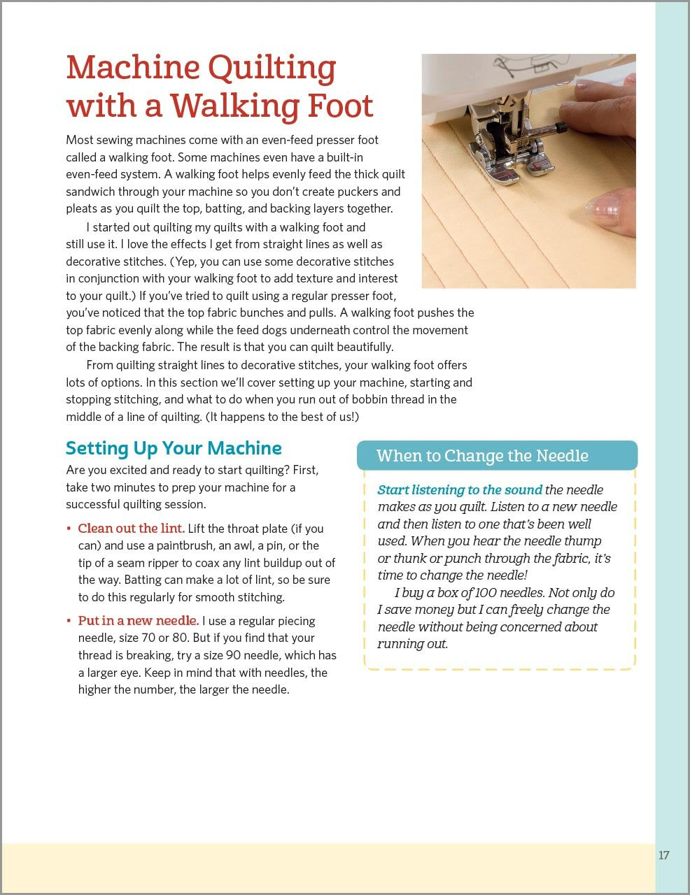 Pat Sloan's Teach Me to Machine Quilt: Learn the Basics of W