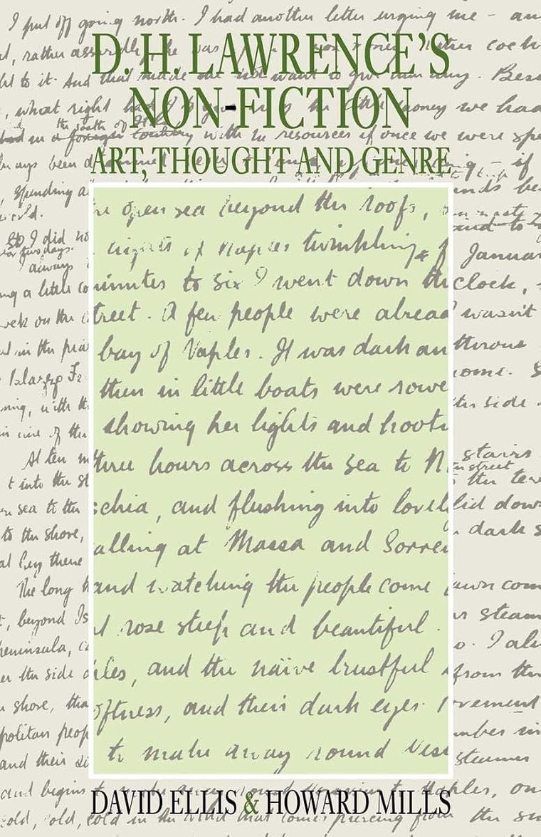 D. H. Lawrence's Non-Fiction: Art, Thought and Genre