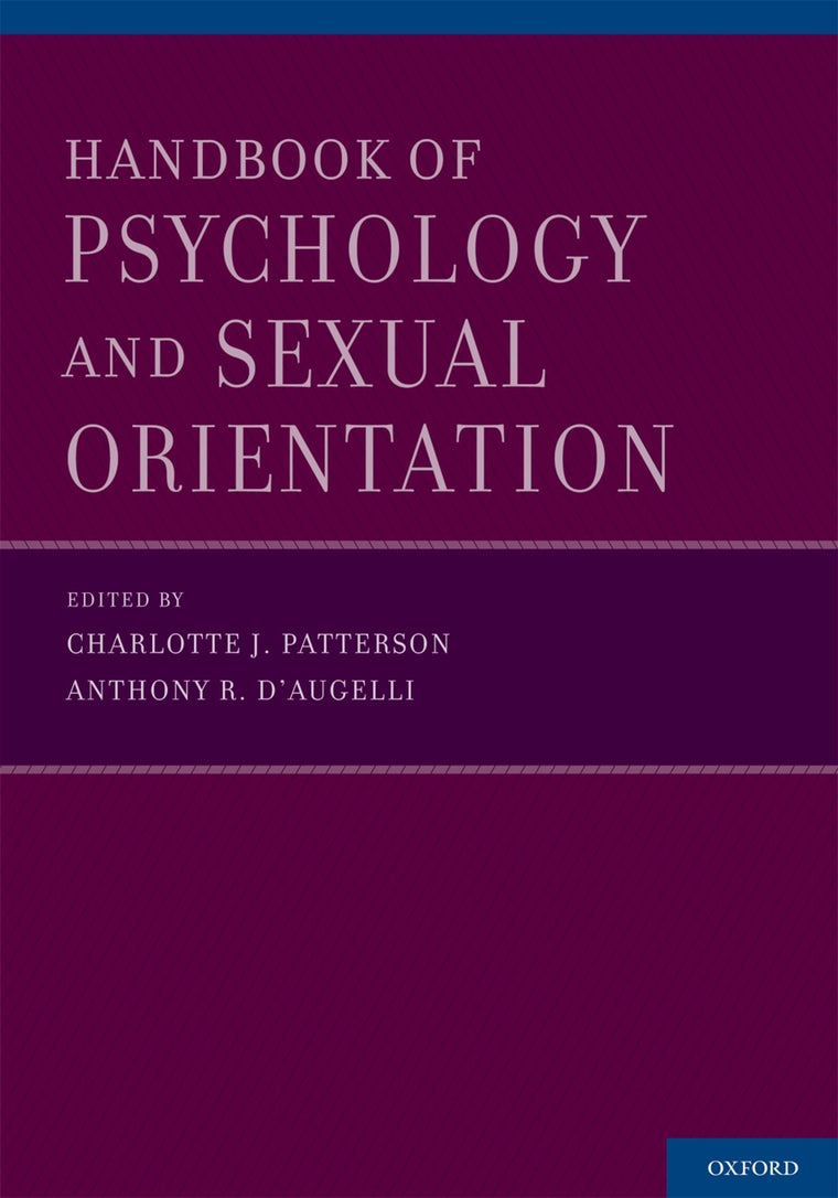 Handbook of Psychology and Sexual Orientation