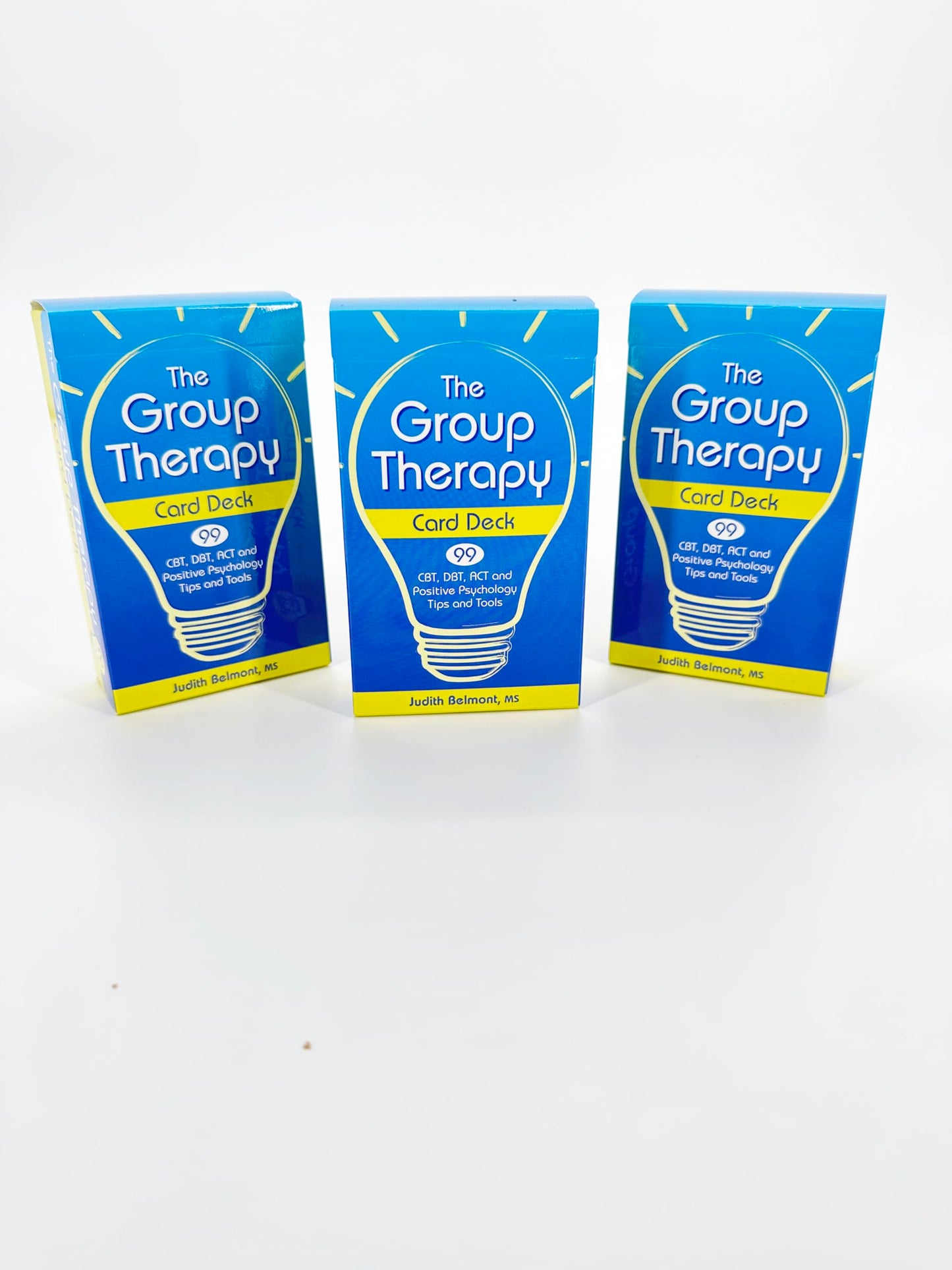 The Group Therapy Card Deck: CBT, DBT, ACT and Positive Psychology Tips and Tools