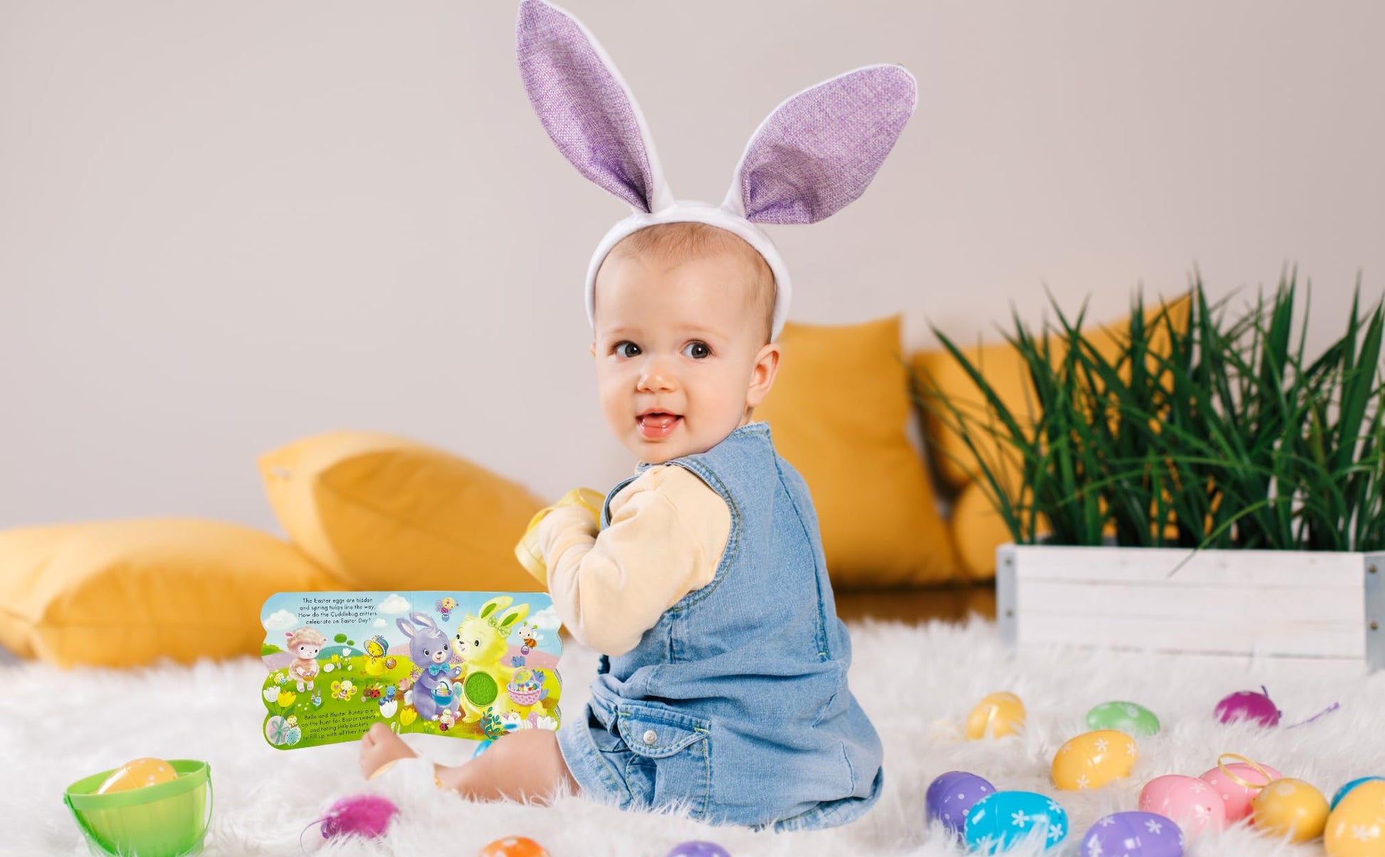 Touch and Feel: Easter on Cuddlebug Lane - Baby & Toddler Sensory Board Book