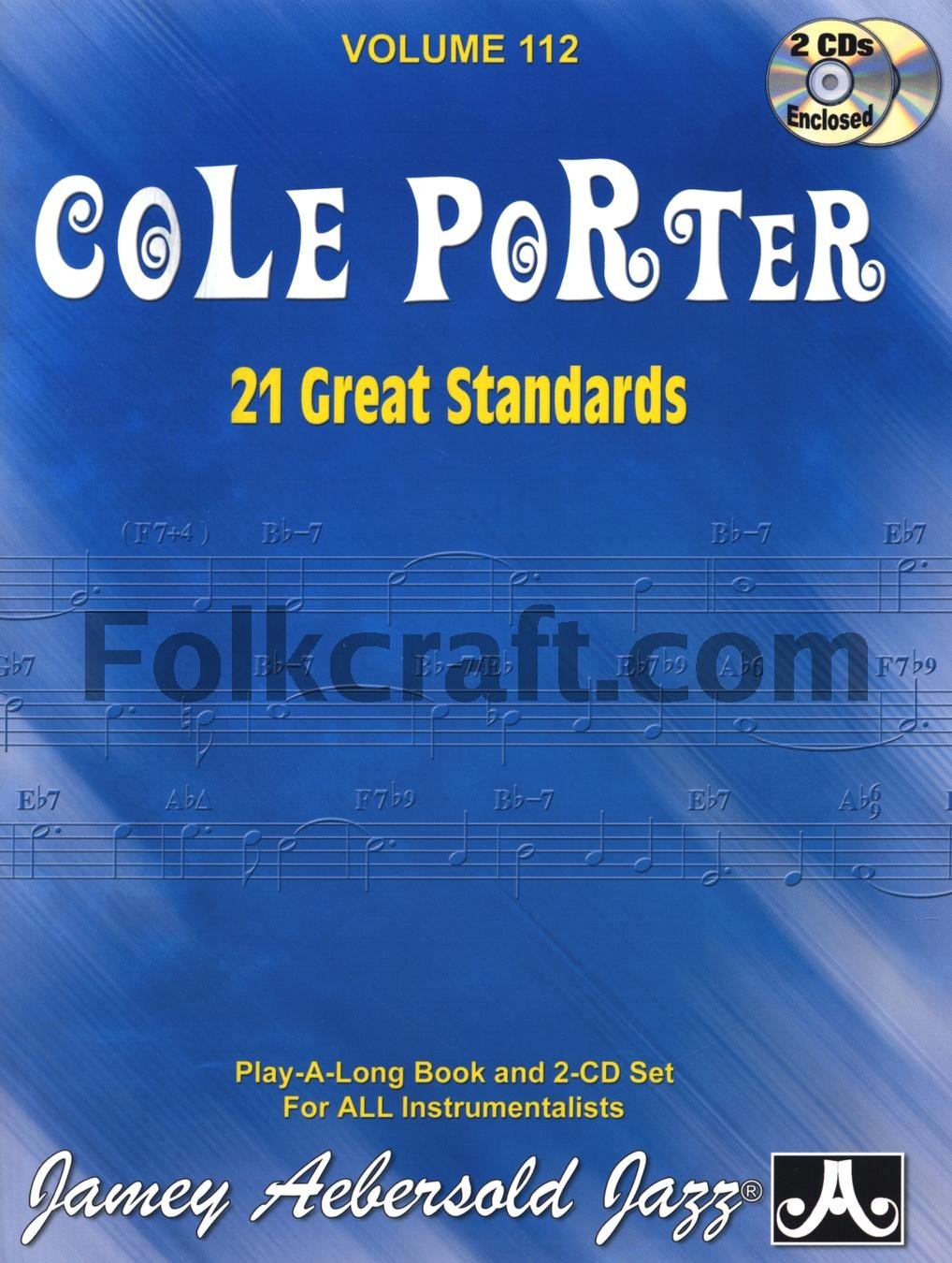 Play-A-Long Series, Vol. 112, Cole Porter: 21 Great Standards (Book & 2-CD Set) (Jazz Play-A-Long for All Instrumentalists, Vol 112)