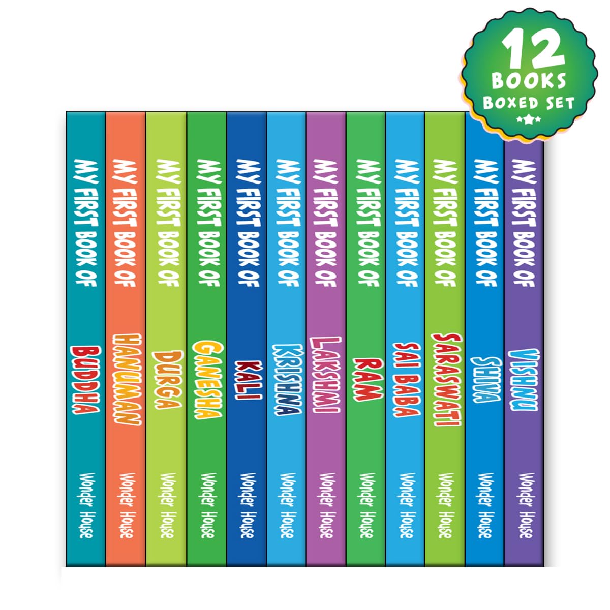 My First Library of Hindu Gods and Goddesses (Boxed Set) - Set of 12 Books (My First Books of Hindu Gods and Goddess)