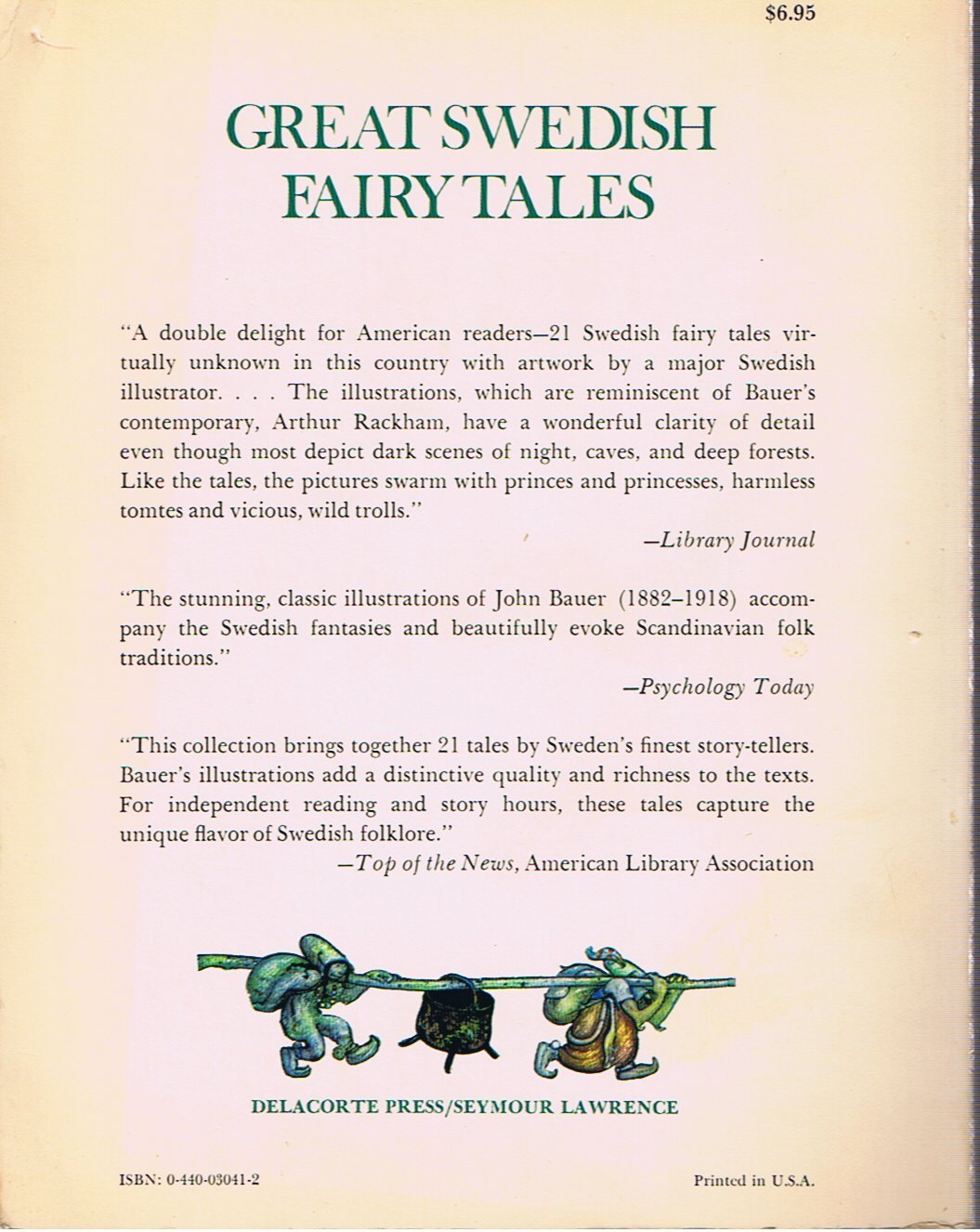 Great Swedish Fairy Tales by Elsa Olenius