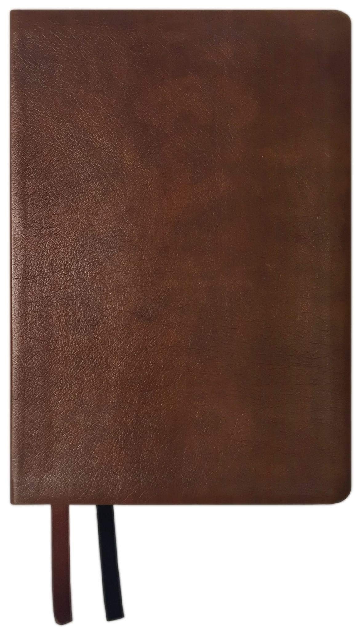 NASB Large Print Ultrathin Reference Bible, Brown, Leathertex, 2020 text