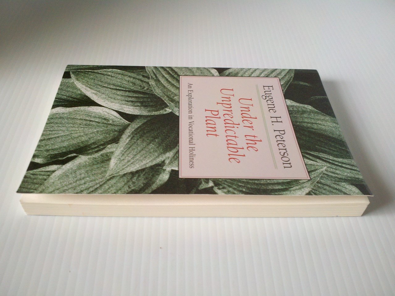 Under the Unpredictable Plant: An Exploration in Vocational Holiness