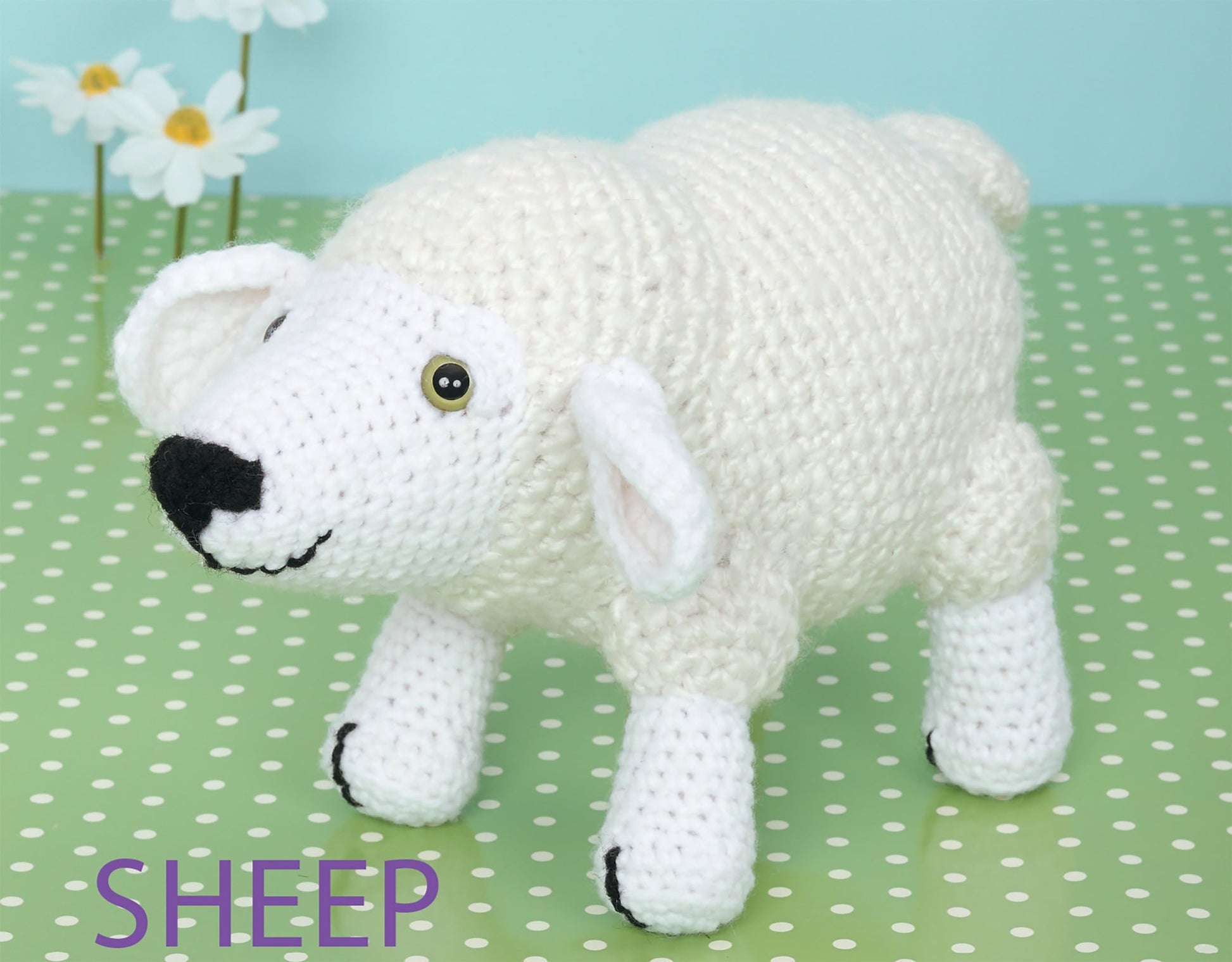 Farm Animals-For Kids of all ages, 6 Easy+ Skill Level Designs to Create Cute Collectibles or Playtime Pals